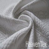 Silver mattress ticking (HX05016S)