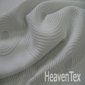 Silver mattress ticking (HX05017S)